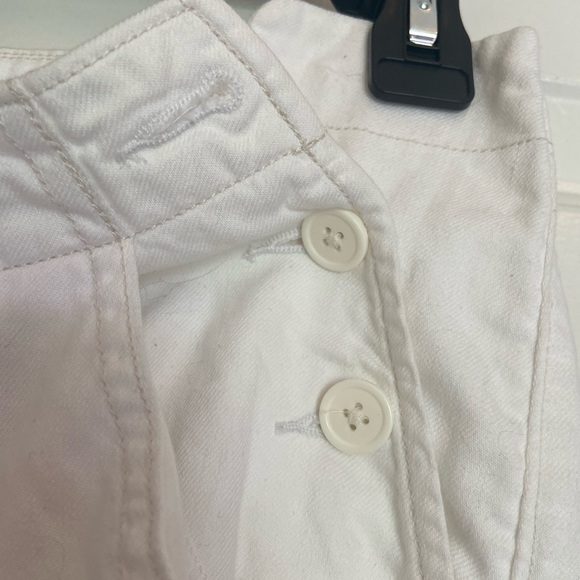 Old Navy White Wide Leg Pants- Size 0 - Picture 5 of 6